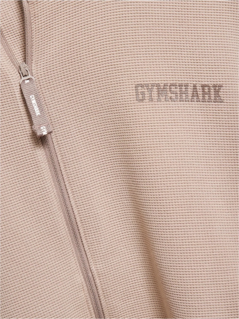 GYMSHARK - Waffle Midi Zip Up Jacket
Lifestyle Brown - Picture 6 of 11